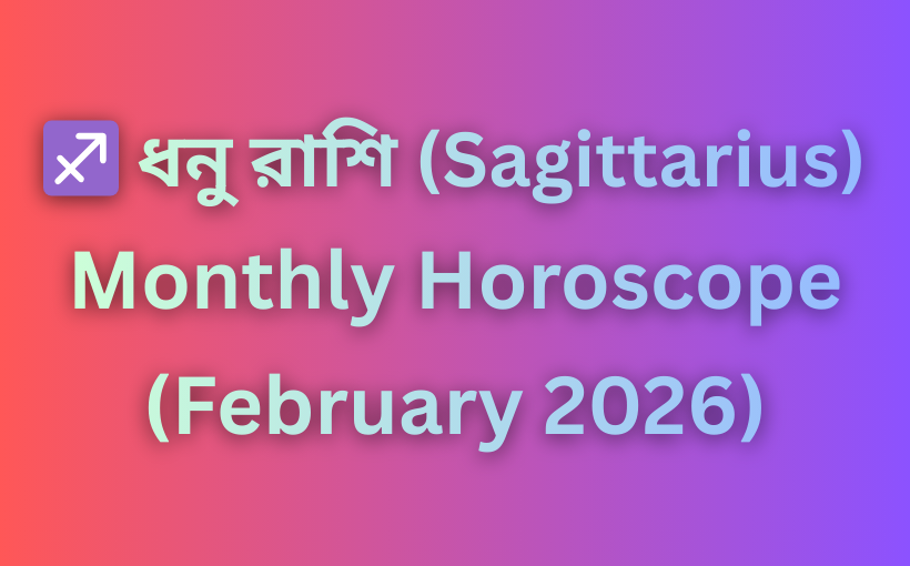মাসিক রাশিফল