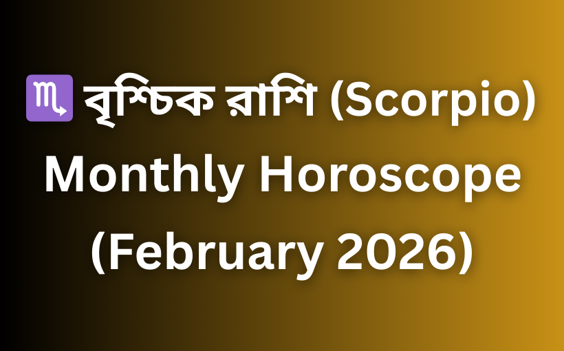 মাসিক রাশিফল
